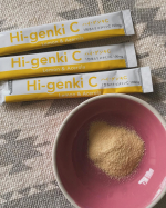 ハイ・ゲンキC サンプル（1.4g&times;4包）ビタミンCってみなさんどうやってとっていますか？私はレモンをドリンクタイプで摂取したり食べ物で摂取したりこれからの時期は シミやそばかすが気にな&hellip;のInstagram画像