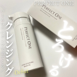 バームなのにポンプで出てくる⁉️こんなの欲しかった💖PERFECT ONEパーフェクトワン クリアクレンジングバームオイル使ってみたよ✨バーム&times;オイルでメイク・くすみ※1・毛穴汚れも&hellip;のInstagram画像