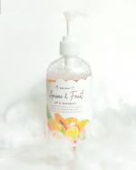 ..　　@mianina.jp Samaの親子で使えるアミノ＆フルーツ オールインシャンプーを試させていただいたよ𐔌՞⁔&bull;͈ &middot;̫ &bull;͈⁔՞𐦯🤍低刺激のアミノ酸系シャンプーだから&hellip;のInstagram画像