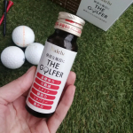 THE GOLFER 飲んでます⛳️ コースに出る前に飲むだけで可動域が広がるのがわかります！ 肩こりや腰のハリが気にならなくなり、なんだか体が軽い感じがします😊✨ 今は無理しなくても自然にクラブを振&hellip;のInstagram画像
