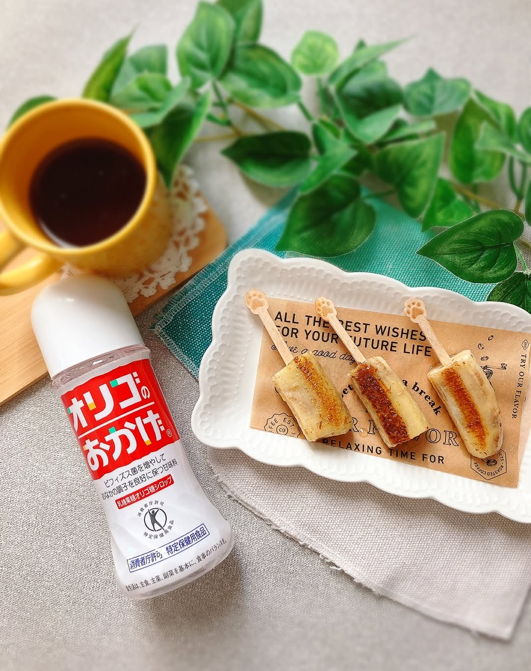 口コミ投稿：毎日腸活🔥🍌バナナ+バター+オリゴのおかげ💖▶ @oligo_no_okage バターでバナナを焼いて…