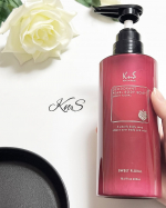 ╲KnS╱⁡柿のさち　KnS　パールボディソープ⁡⁡消臭率99.0%※香りで誤魔化さない！⁡加齢臭・体臭・汗臭を防ぐ柿渋エキス配合の女性のための薬用ボディソープ♡⁡⁡香りは華やか&hellip;のInstagram画像