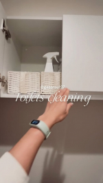 Toilet Cleaning Routineトイレ掃除の様子を撮影してみました。みんなトイレ掃除ってどうやってる？わが家は月１回、サボったリングを使い日々のトイレ掃除は【バイオサイクルト&hellip;のInstagram画像