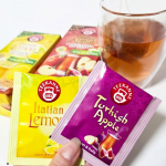 ☕キッシュアップル☕イタリアンレモン 　　ドイツの老舗ハーブティーブランド「ポンパドール」の人気シリーズ『フルーツ オブ ザ ワールドより2種類を試してみました☺🍎ターキッシュアップルほ&hellip;のInstagram画像
