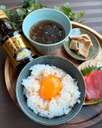 🥚プレミアムなTKGにお醤油大好きでお出かけするとご当地の美味しそうなお醤油をチェックしちゃう我が家🥰特に上の子がTKG(卵かけご飯)大好きでなかなか辛口評論家なのよね😆今回初めて出&hellip;のInstagram画像