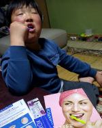 歯磨きをお試しさせていただきました😊✨とっても磨きやすく、息子も進んで歯磨きをするようになりました😊✨仕上げ磨きもやりやすかったです。#PR #株式会社クラデンジャパン #クラプロックス使&hellip;のInstagram画像