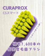 ＼驚きの毛量のプレミアム歯ブラシ／🏷️ クラプロックス歯ブラシ　CSスマート⁡クラプロックス CSスマートは、なんと！一般的な歯ブラシの約10倍、【植毛7600本】の超高密度毛歯ブラシ🦷✨⁡&hellip;のInstagram画像