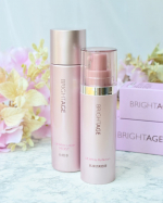 BRIGHTAGEリフトホワイト ローションモイスト＆リフトホワイト パーフェクションを使ってみています✨️第一三共ヘルスケア開発のエイジングケア*&sup1;「ブライトエイジ」。このスキンケアラ&hellip;のInstagram画像