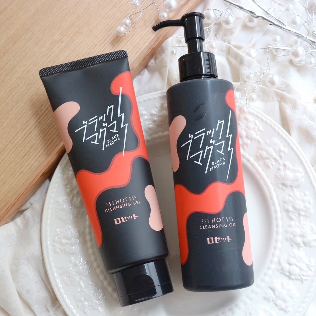 口コミ投稿：.@rosette.official .ブラックマグマ ホットクレンジングオイルとブラックマグマ　ホ…