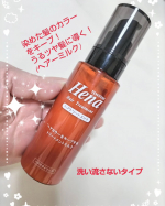 株式会社三宝さまの"テンスターヘナカラープロテクトヘアミルク"を使い続けています。わたしは、洗髪後に濡れた髪に、毎日使っています。高保湿により髪に潤いを与えて、キューティクルを整えることでカラー&hellip;のInstagram画像