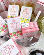 ♪森永製菓おいしいコラーゲンドリンク(14本）ピーチ味12本、レモン味2本若いころは外からのケアを重点的にしていたけど年齢を重ねたら内側からのケアを意識するようになりサプリやドリンクな&hellip;のInstagram画像