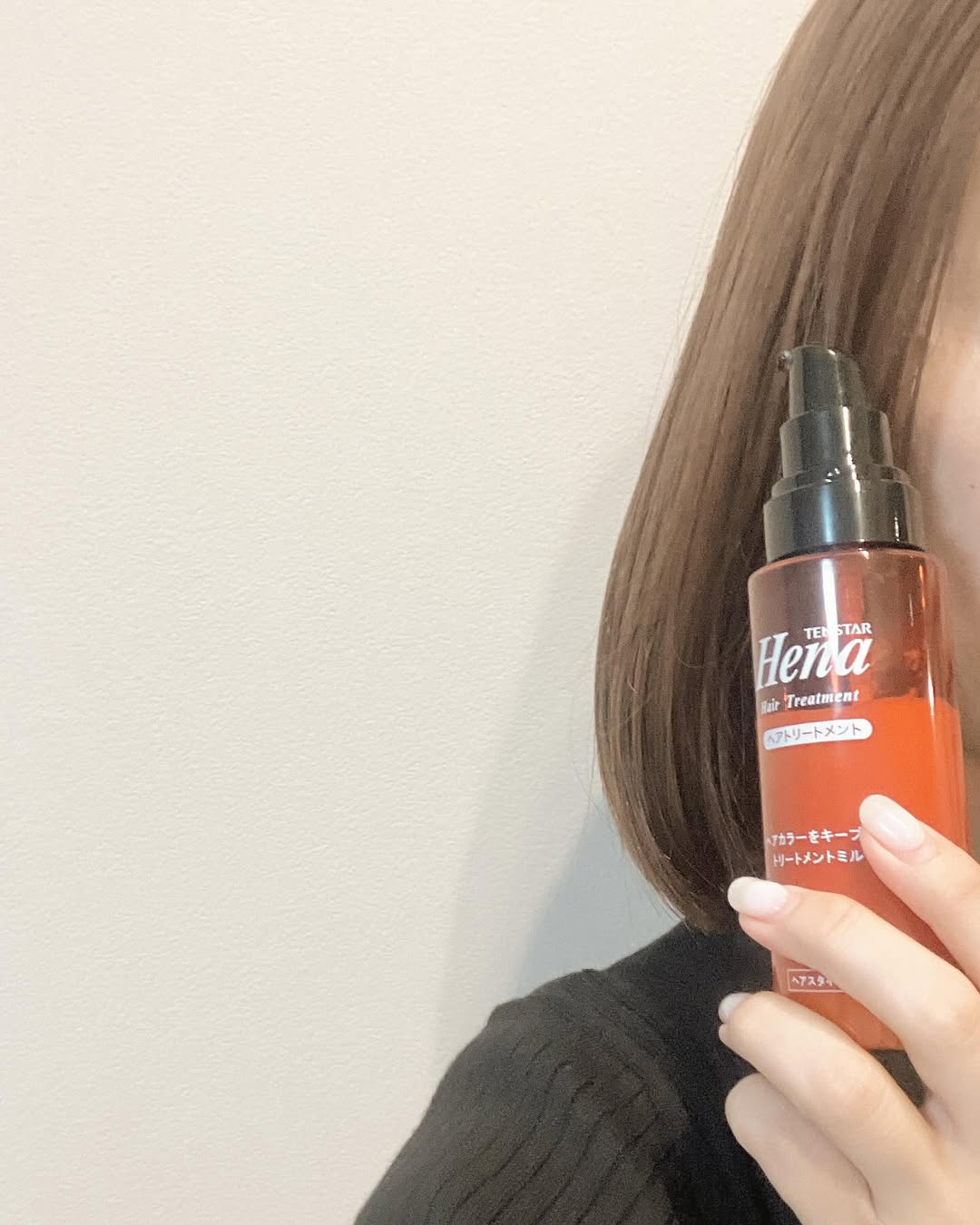 口コミ投稿：🕊️テンスターヘナ　カラープロテクト ヘアミルク使い始めて一週間以上経過🤍初めて使…