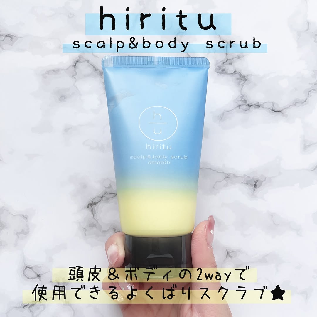 口コミ投稿：✩✩✩⁡⁡˗ˏˋ ヒリツ　スカルプ&ボディスクラブ ˎˊ˗↪︎ ( @hiritu_official )⁡こちらは頭…