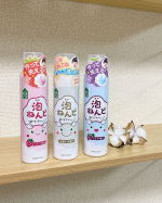 . 泡ねんど 遊べるボディソープ 🫧ぶどうの香り/いちごの香り/無香料作って洗える新感覚ボディソープ ˎˊ˗ (2.3枚目に動画あるよ🤍)お風呂いやーって日がたまにあるけど泡ねんど&hellip;のInstagram画像