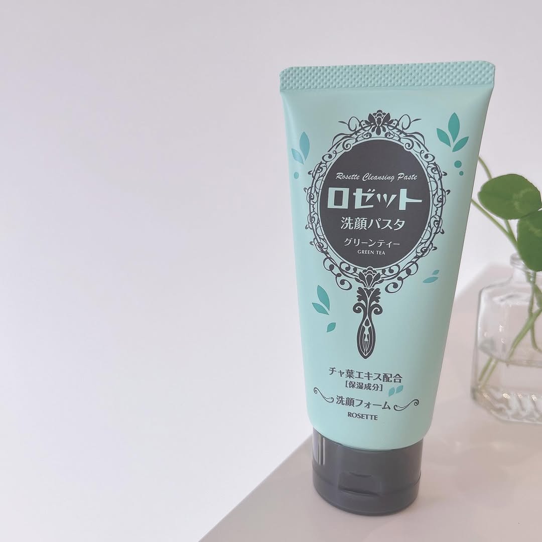 口コミ投稿：🩵💚ロゼット洗顔パスタ グリーンティーの香り🌿‬.開けた瞬間香る爽やかなグリーンティ…