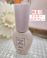 ✧&bull; ─────────── &bull;✧『 Ｍ＆Ｄ  ミルキーUVスプレー 』日焼け止めスプレーころっと小ぶりな持ち運びしやすいボトルで可愛い2層タイプのためしっかり上下に振って使うんだけど&hellip;のInstagram画像