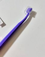 色合いが可愛い歯ブラシ🪥毛が柔らかくて細かい汚れも落ちそう#PR #株式会社クラデンジャパン #クラプロックス使ってみた #子ども用歯ブラシ #歯ブラシ #monipla #curaprox_fa&hellip;のInstagram画像