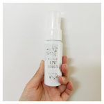 ．パウダーを愛用している、メイクの上から塗り直せるUVのミストの方を初めてお試し☀︎ミストもパウダーもノンアルコール処方で敏感肌でも使えるのが嬉しい✌︎ミストは外出先でもシュッと簡単に&hellip;のInstagram画像