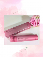 1週間ほど使って肌の調子がいいですよー♡　《パーフェクトワンスパークリングセラム》パーフェクトワンで泡セラムあるんですねー知らなかった！炭酸泡系好きなので使っていて楽しいですふわふわの&hellip;のInstagram画像