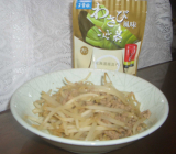 口コミ記事「挽肉のモヤシ炒めワサビ風味」の画像