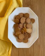 &hellip;🍪おからコッティ沖縄島豆腐の生おからを使用したヘルシーなクッキー。優しい黒糖風味で止まらなくなる美味しさ！【こういう素朴なお菓子大好き】#PR #金秀バイオ #金秀バイオ #おか&hellip;のInstagram画像