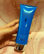 薬用美白オールインワンゲルのビハククリア💙⁡シミ対策ができる美白ゲル✨ゲルなので日焼けした後のクーリングにも良かったです♪⁡無臭でプルンとしていてよく伸びるゲルで、とっても使い心地がいいで&hellip;のInstagram画像