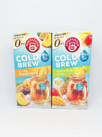 ポンパドールコールドブリュー ピーチ＆パッションフルーツ ８ティーバッグコールドブリュー パイナップル＆マンゴー ８ティーバッグポンパドールの水出しハーブティーシリーズです。水出しわず&hellip;のInstagram画像