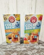 夏にピッタリ！水出し５分のフルーティーなハーブティーシリーズより、『 コールドブリュー ＜ピーチ＆パッションフルーツ／パイナップル＆マンゴー』のご提供を受けて投稿しています。２５０mlの水に入れて&hellip;のInstagram画像