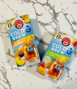 ◆ ポンパドール コールドブリュー ◆　・ピーチ＆パッションフルーツ　・パイナップル＆マンゴーお試ししました！☕️ピーチ＆パッションフルーツ☕️おすすめポイント：・カフェインゼロ・甘味料&hellip;のInstagram画像