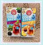 ハーブティー大好きなんですよね～💕ホットで飲むことが多いけど今の時期は暑いから冷たいハーブティーが最高❗️ポンパドール　&bull;コールドブリュー ピーチ＆パッションフルーツ&bull;ベリー モヒート&hellip;のInstagram画像