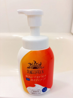 ．太陽のさちEX デオドラント泡ボディソープ‪🧡‬‪．柿渋で洗うやさしい泡のニオイケア。．もこもこ泡で優しく洗えて、ポンプもすごく押しやすく、すぐに泡が出てくるので洗いやすい🌿1プッシュ&hellip;のInstagram画像