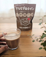 &hellip;「YUIプロテイン」でセルフケア💃沖縄の幻の健康素材「琉球ヤム（クーガイモ）」が独自ブレンドで贅沢に配合されたサプリメントプロテイン【しあわせ黒糖ココア】を試してみました✨.&hellip;のInstagram画像