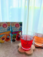 ☆ 2025.6.28 ☆暑い毎日美味しいハーブティー🌿飲み始めました🍹☑︎ポンパドールコールドブリュー ピーチ＆パッションフルーツ ☑︎ポンパドール　コールドブリュー ベリー モヒー&hellip;のInstagram画像