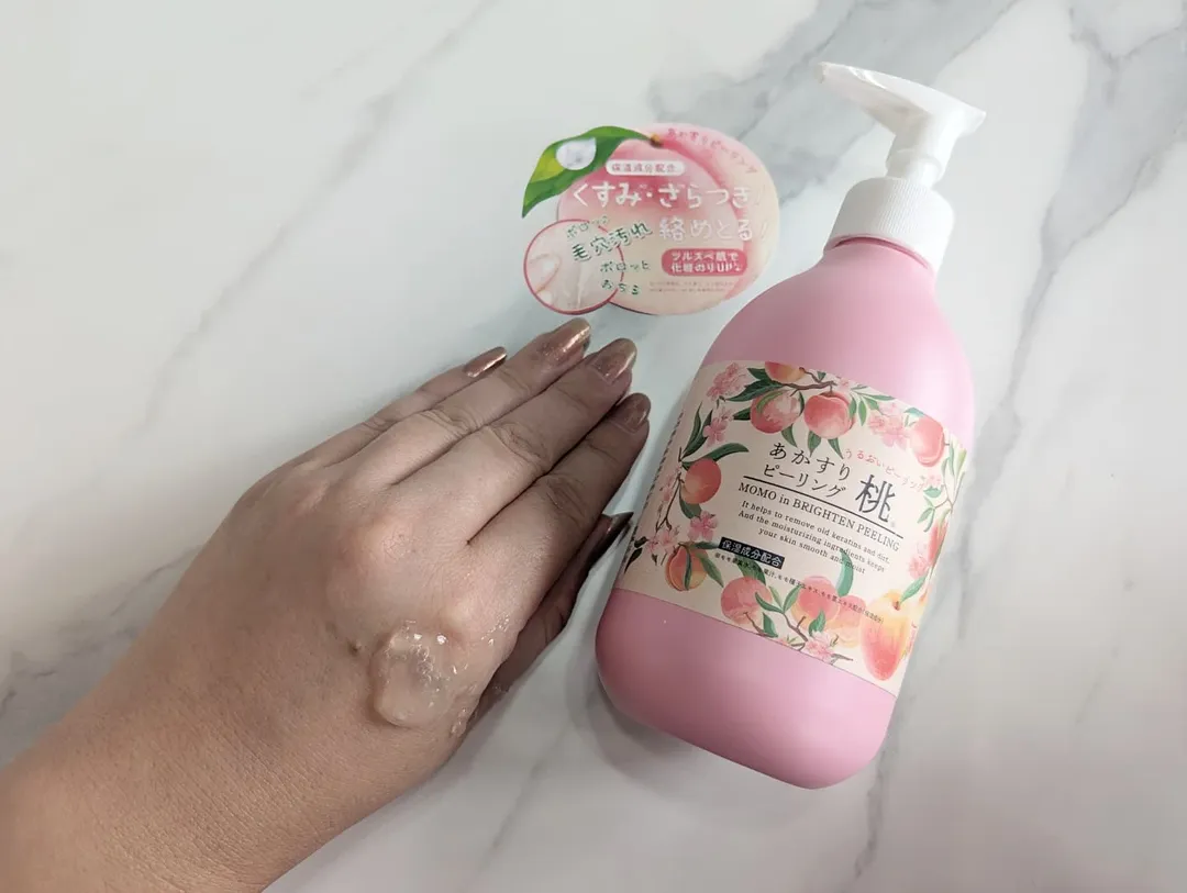 口コミ投稿：あかすりピーリング桃 🍑くすみ▪️角質をからめ取る 桃ピーリング🍑しっとり▪️つるつる…
