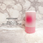 【ツーウェイワールド株式会社様からの商品提供です】・mamicosme グミティント 04 ストロベリーローズ・まるでグミのような新感触コスメmamicosme グミティント から新色ストロベ&hellip;のInstagram画像