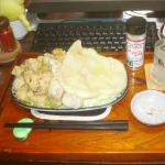 本日(20250709)のChuShock!😱　久々に三羽の國の鶏もも肉で、「クレイジー鶏もも唐揚＆残粉揚げ」🐓🍝　下味無しの唐揚とクレイジーソルトとのコラボ♪酔ぃですなぁ～(^〇^)□&hellip;のInstagram画像