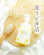 .泡の洗顔料 Vita Whip ビタホイップ 300ml（約100回分）☑お肌のキメを整える5種のビタミン配合。「ナイアシンアミド（B3）」「アスコルビン酸Na（C）」「リボフラビン（&hellip;のInstagram画像