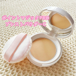 ＊＊ポイントマジックPRO　プレストパウダーC&nbsp;異なる性質のパウダーを2層にすることで実現した、ふんわりエアリー&毛穴カバー💓 ・手のひらサイズの直径60mm ・全顔映せる大きめミラー&hellip;のInstagram画像