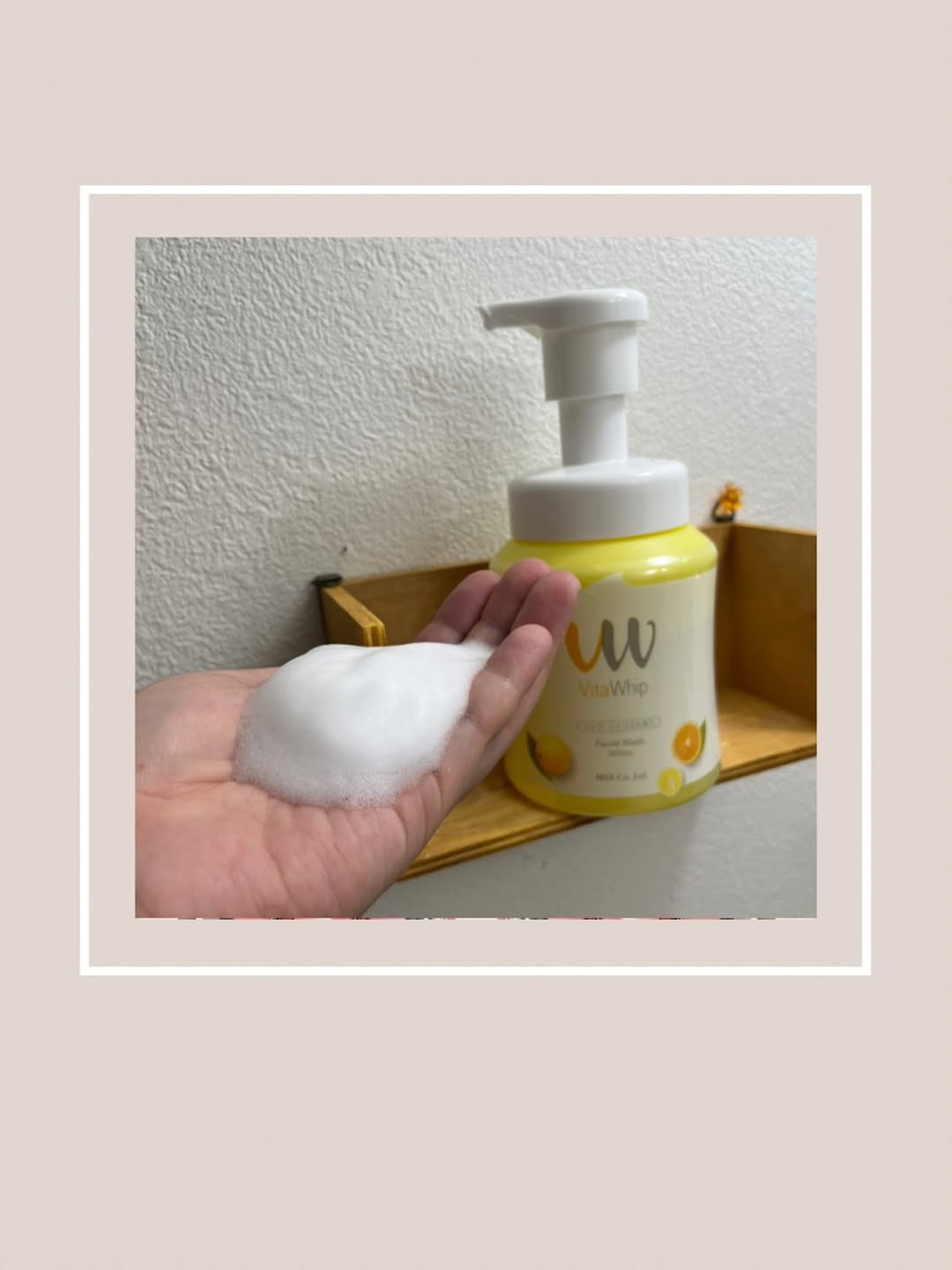 口コミ投稿：＊..株式会社マックスさまの《泡の洗顔料 Vita Whip ビタホイップ》を使わせていただ…