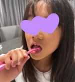 このたびクラプロックスのモニターに当選し、とても嬉しいです！普段から自分できちんと磨けているか悩んでいたので試すのを楽しみにしていました💕実際に使ってみると、ブラシが歯のすき間まで届く感じで、磨い&hellip;のInstagram画像
