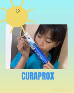 🪥スイス🇨🇭の歯ブラシCURAPROX"クラプロックス"※４歳から１２歳の子ども用"クラプロックス"は大人用を私がずっと愛用中なんだけど今回は４歳から１２歳の子ども用を早速娘に使っ&hellip;のInstagram画像