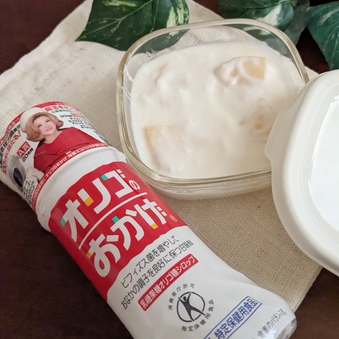 口コミ投稿：腸活のためにオリゴのおかげを毎朝とっています♪そのままヨーグルトにかけるだけで手…