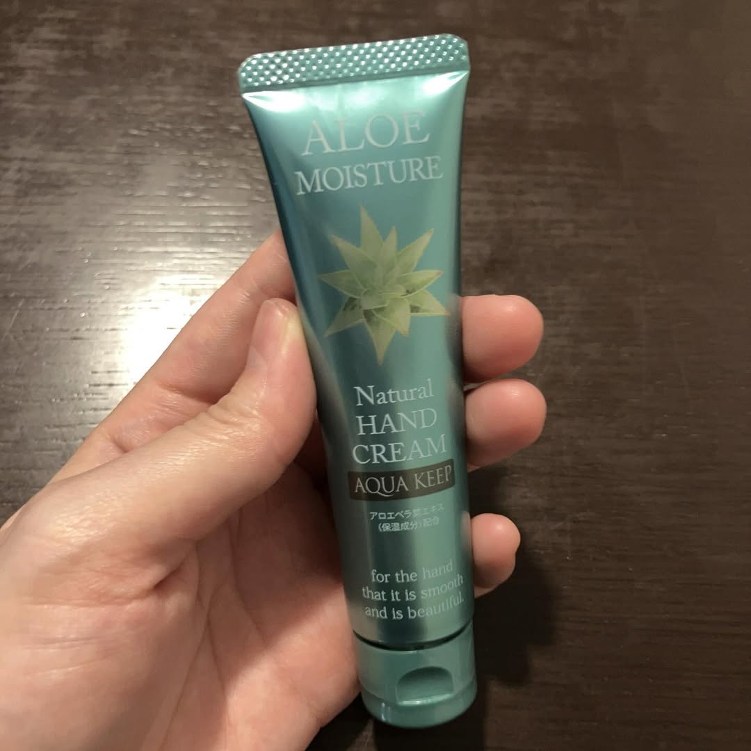 口コミ投稿：ALOE MOISTURE（アロエモイスチャー）主成分にアロエエキスを配合したハンドクリーム…