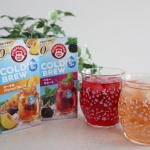 ・日本緑茶センター様のポンパドール コールドブリュー◆ピーチ&パッションフルーツ◆ベリー モヒートをいただき飲んでみました♡・箱の中には、個包装のティーバッグが8個入っています。お水の&hellip;のInstagram画像