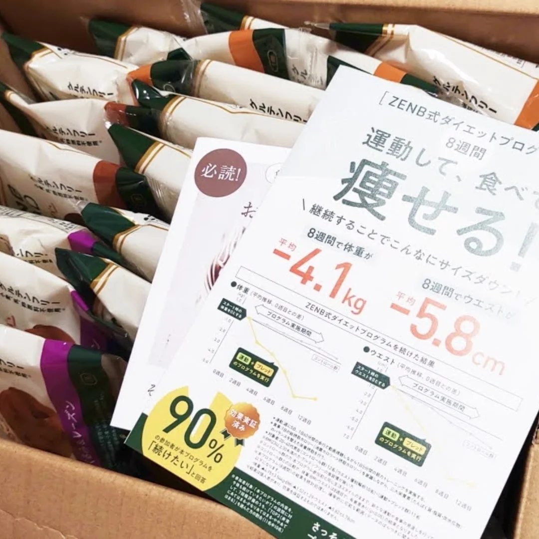 口コミ投稿：【ZENB式ダイエットプログラム（8週間）】株式会社ZENB JAPANさんのモニターで『ZENB…
