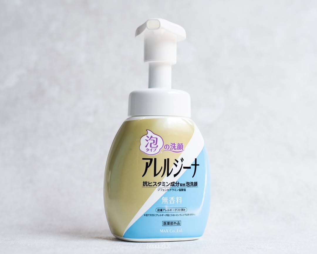 口コミ投稿：.⁡「アレルジーナ 泡洗顔」は日本で唯一*1、抗ヒスタミン成分を配合*2した泡洗顔料🫧⁡…