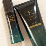 【リリィジュKURO&times;黒髪ヘアカラーパック】富士産業株式会社ウェルベストの長期モニター。【薬用リリィジュKURO】桐葉エキスなど植物成分配合の育毛剤で、茶色いのはハリ・ツヤを叶える「ヘマチン&hellip;のInstagram画像