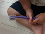 歯磨き大好きな息子にクラプロックス　キッズ　子ども歯ブラシ(4歳～12歳)を試してもらいました🪥見た目からカラフルで気に入ったようで『この歯ブラシなんかかっこいい！！！』と大喜びの👦🏻✨&hellip;のInstagram画像
