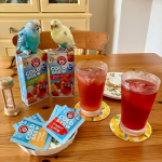 ポンパドール の『コールドブリュー』で、美味しく水分補給しよう！🐥😊🐥. 『コールドブリュー』は、水出し5分のフルーティーなハーブティーです。既に気に入っていてマイボトルに入れて毎日飲んでいるので&hellip;のInstagram画像