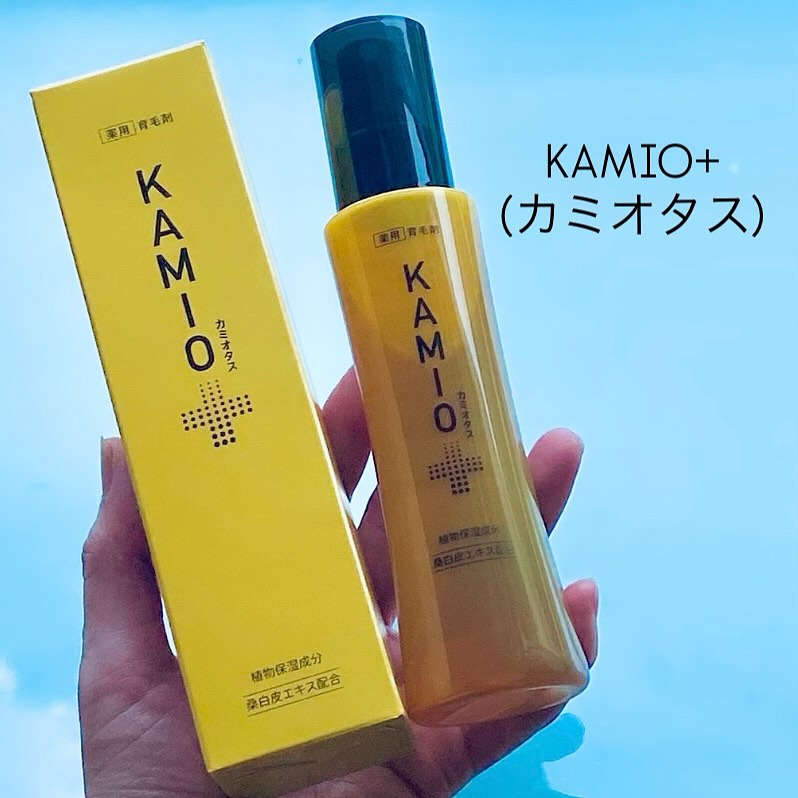 口コミ投稿：KAMIO+(カミオタス)KAMIO+(カミオタス)は、三種の有効成分が頭皮の血行を促進し、毛…